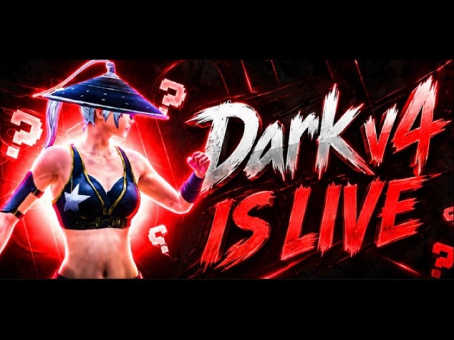 DARK V4 IS LIVE FOUR FINGER 60 FPS | BGMI 1v1 TDM ONLY