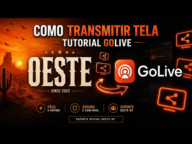 GOLIVE - COMO TRASMITIR TELA SEM VPN E SEM BAIXAR NADA NO SEU PC