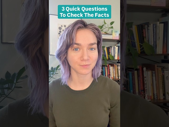 A DBT coping skill - how to Check The Facts in three questions #dbtskills #dbt