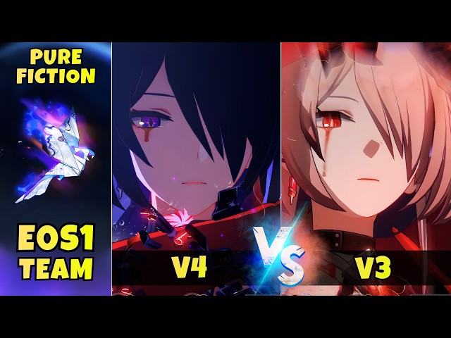 [V4] Acheron Ex-Eidolon V4 vs V3 [E0S1 Team] Test Pure Fiction | HSR 4.7