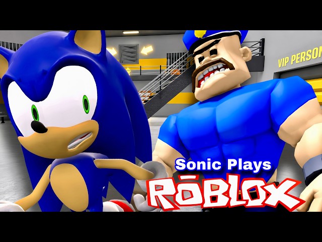 Sonic Plays: ROBLOX Barron's Prison Escape !!!