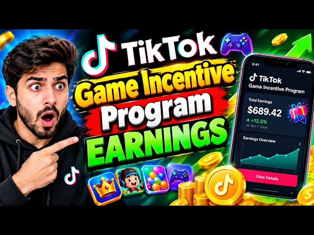TikTok Game Incentive Program 🎮 Live Gaming Earnings 2026 | Per Install Paisa