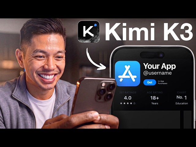 How to Build Your First App with Kimi K3 (FREE)