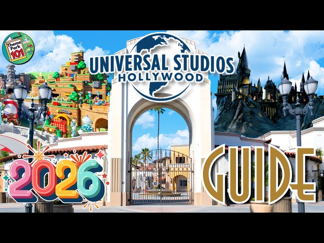 Universal Studios Hollywood RIDES & ATTRACTIONS - 2026 - Los Angeles, California