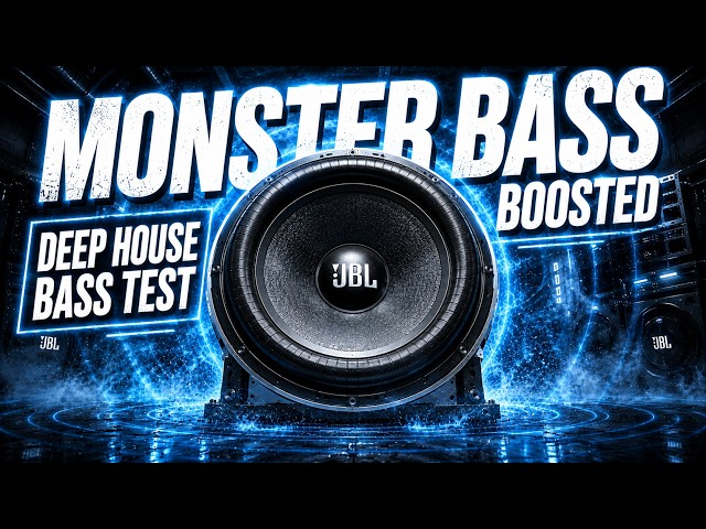 DEEP HOUSE BASS TEST: Extreme Audiophile Car Audio & Home Theater LFE Speaker Pressure Check 🔊