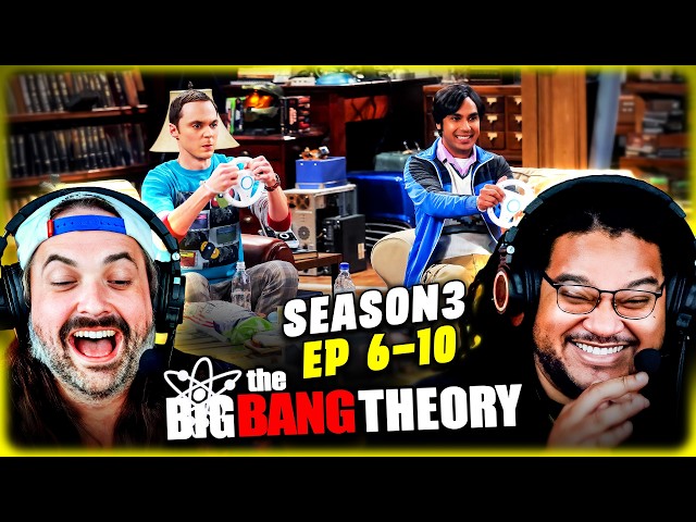 THE BIG BANG THEORY S3 E6-10 Reaction – THIS IS OUR FAVORITE SEASON YET! - FIRST TIME WATCHING