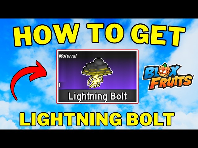 How To Get Lightning Bolt at Skylands in Blox Fruits | Mad Scientist Secret Quest (Full Guide)