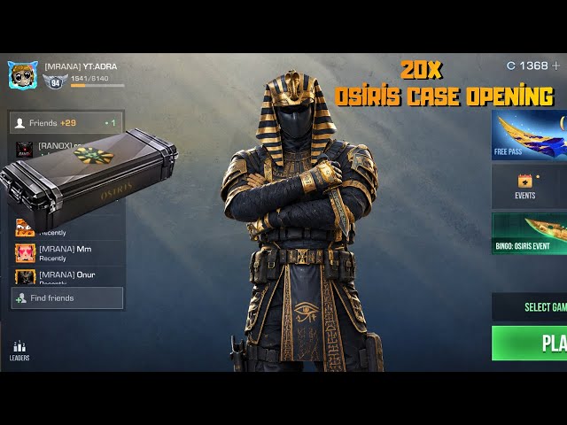 STANDOFF2 | 20X OSİRİS CASE OPENİNG | 1.0