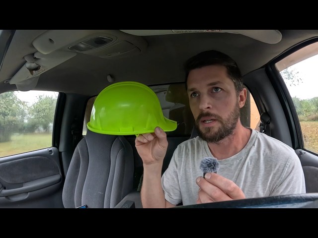 ASMR in my Work Truck (and it's raining)