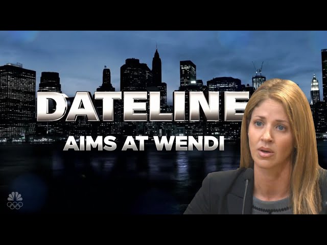 🔍 Dateline NBC Exposes Wendi Adelson?