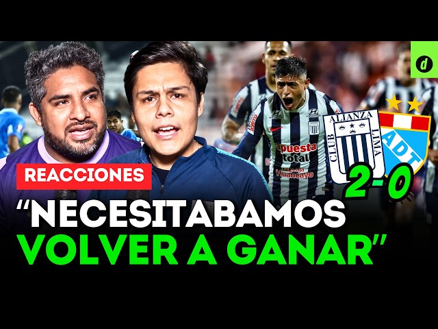 "IT'S GOOD THAT QUEVEDO IS BACK": FANS' REACTIONS after ALIANZA LIMA 2-0 ADT | Depor