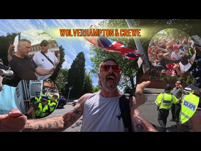 Two Protests. One Day. Absolute Chaos! | Wolverhampton & Crewe