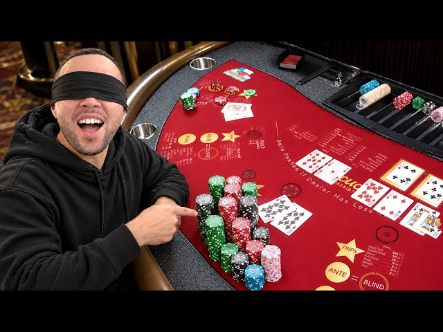 I MAX Bet at the Casino Without Looking at my Cards
