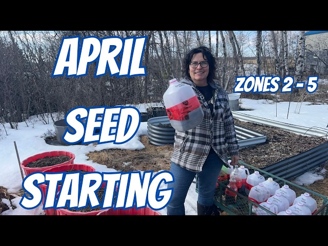 April Planting in Zone 3 - Seed Starting for Cold Climate Gardeners