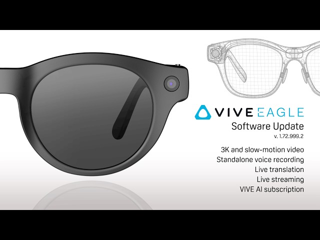 Что нового в обновлении ПО v1.72.999.2 для VIVE Eagle