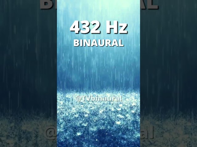 Binaural Beats with Rain Sound and 8D Music for Sleep