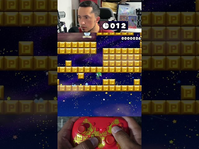 Luigi speedruns in a desert storm #supermariomaker2 #smm2