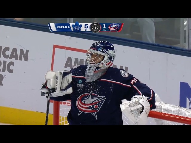 The Leafs honestly just embarrassed Columbus.