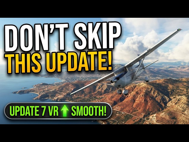 I Had to Record This! MSFS 2024 Update 7 in VR over Athens