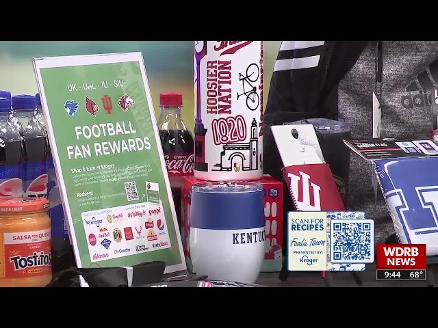 Kroger gets ready for tailgating season
