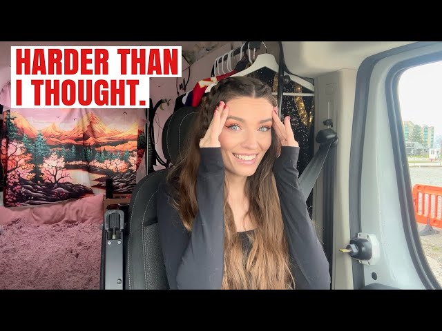 I STRUGGLED Stealth Camping Alone in Canada…