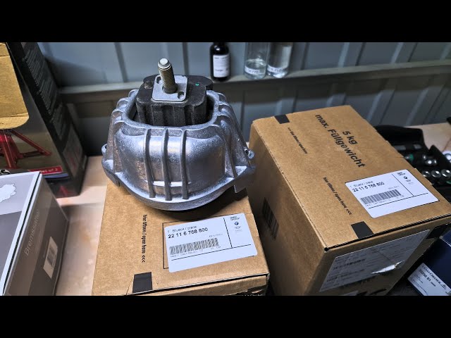 BMW E90 Engine mounts unboxing / Poduszki silnika / Motorlager OEM BWM