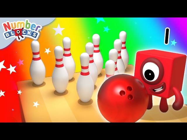 Numberblocks Bowling Bonanza | Learn to Count for Kids Compilation | Number Cartoon | Numberblocks