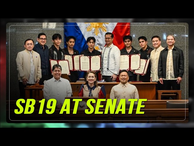 FULL: Senate recognizes SB19 for Lollapalooza debut | ABS-CBN News