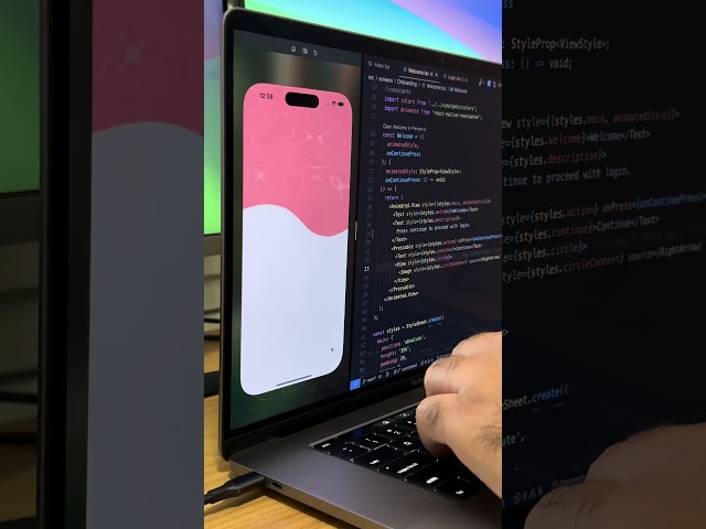 Food Delivery - Login Page (React Native)