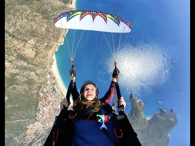 Acro Paragliding - Tandem Rhythmic sat - Infinity - Stall exit!
