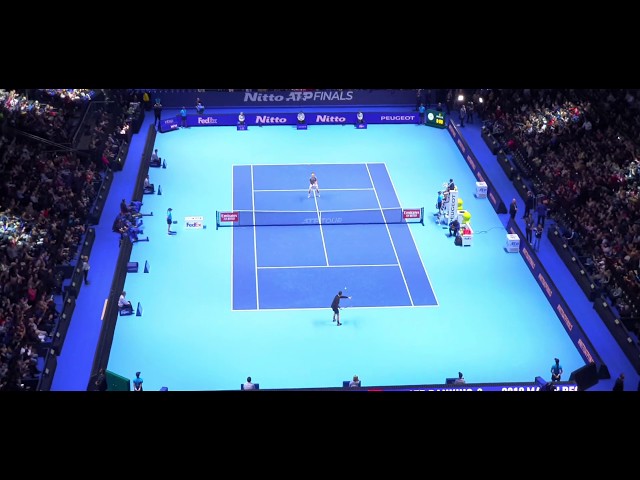 Roger Federer presentation at the Nitto ATP Finals - 2019 vs Thiem