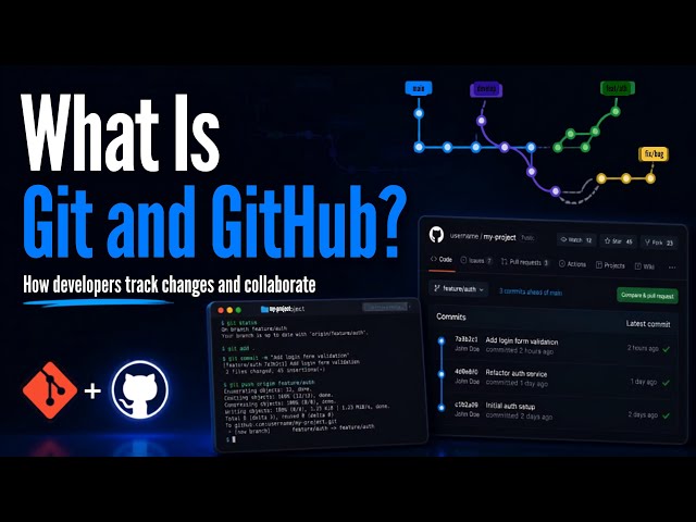 Master Version Control: What is Git and GitHub?