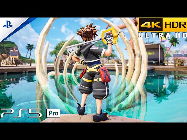 Fortnite (PS5 Pro) 4K 120FPS HDR Gameplay | Skin Sora (Kingdom Hearts)
