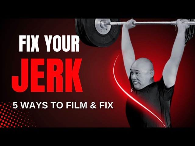 How to Jerk Better: 5 Weightlifting Technique Tips to Film & Fix