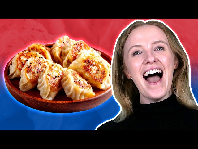 Irish People Try Korean Dumplings