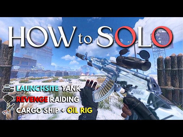 Solo on 800 Pop Server - Rust