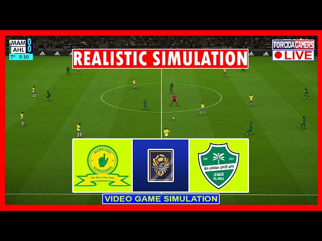 MAMELODI SUNDOWNS VS AL-AHLI | FIFA INTERNCONTINENTAL CUP 2026 | PES 2021 SIMULATION