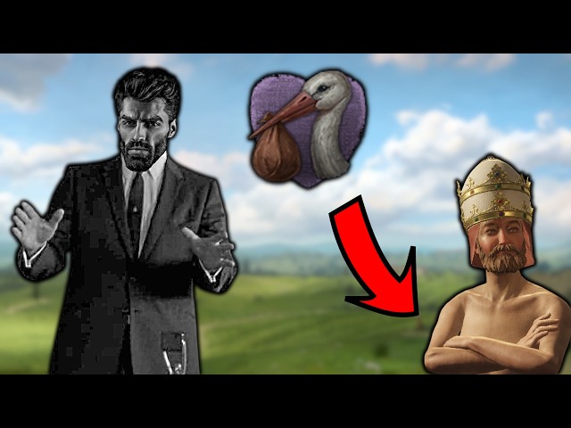Ck3 but we have to get the Pope Pregnant