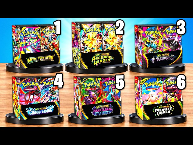 Opening EVERY Mega Evolution BOOSTER BOX...