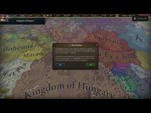 Learning EU5 From Scratch | Hungary Tutorial Walkthrough - Ep 1