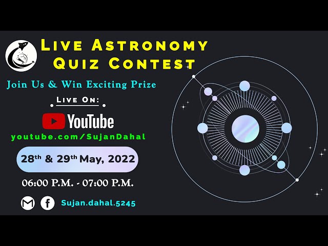 🔴LIVE ASTRONOMY QUIZ CONTEST Season 2 (Day1) - A for Astronomy