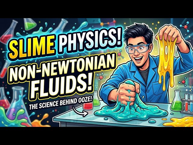 How Non-Newtonian Fluids Work | The Crazy Physics of Slime Explained