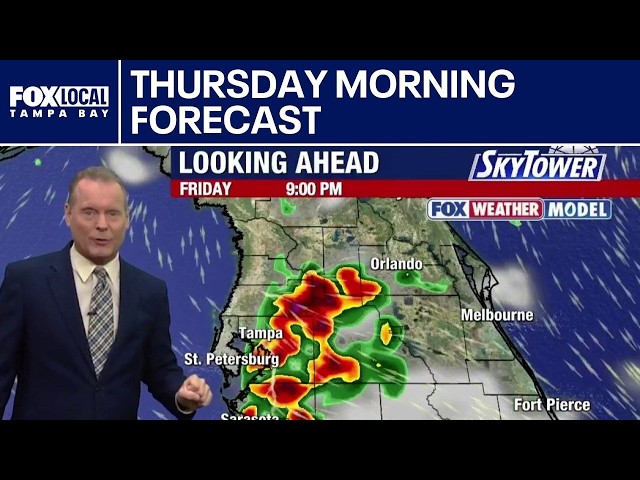 Tampa weather | Thursday morning forecast
