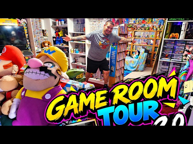 Lets find Retro Game room tour 2.0 - 2026  Update 