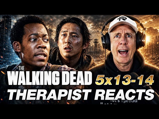 The Walking Dead S5 Ep 13-14 | First Time Watching | Therapist REACTS