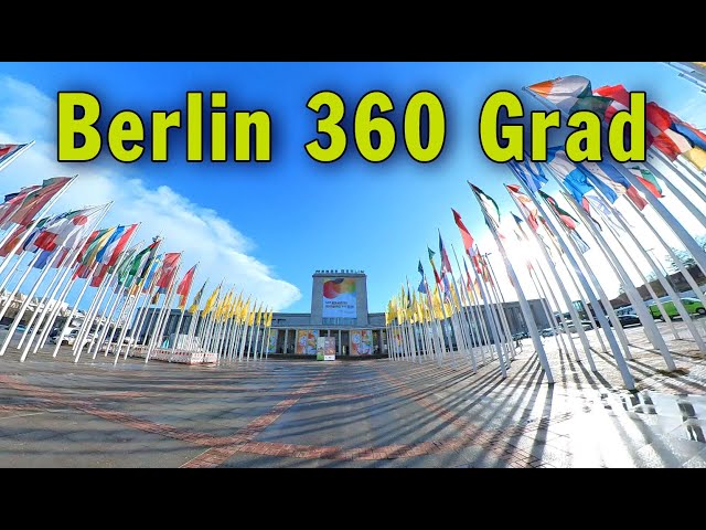 Berlin 360 Grad: Messegelände und ICC unter dem Funkturm