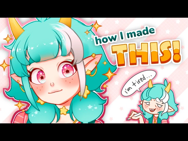 How I created the CUTEST Vtuber Model