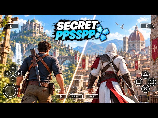 I Found the 10 HIDDEN PSP Games for Android!