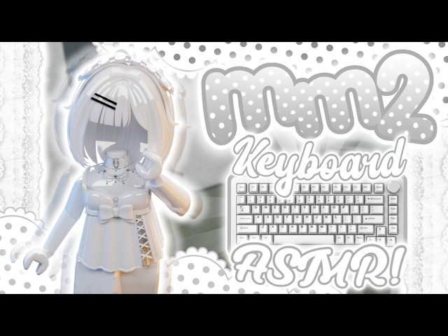 BUYING HEADLESS + MM2 *KEYBOARD ASMR* GAMEPLAY 🤍
