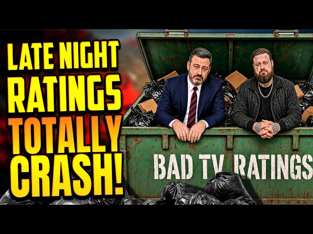 Late Night Just COLLAPSED and Execs KNOW IT! Kimmel Getting CANNED, Million PLUS Viewers GONE!
